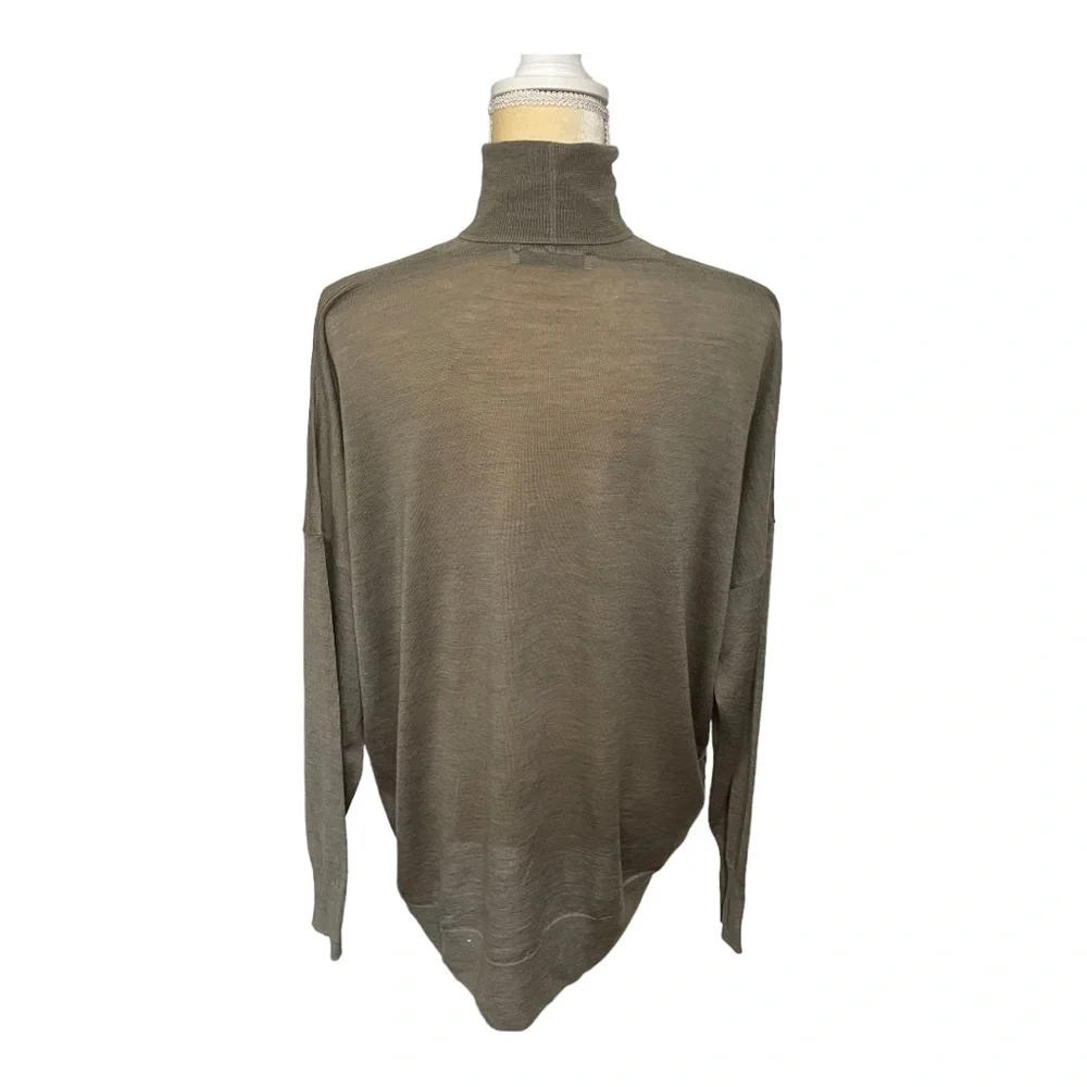 Zara Oversized Turtleneck Sweater with‎ Dolman Sleeves Size M